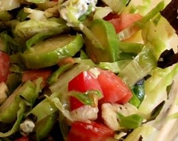 Salada de Repolho, Picles e Tomate