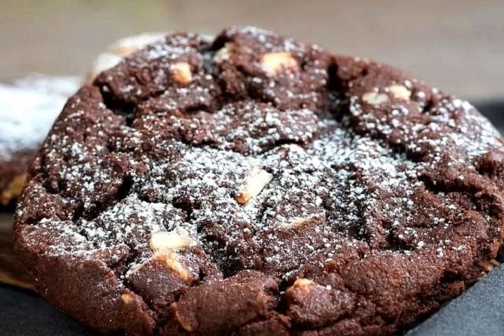 Cookies de Chocolate com Castanha