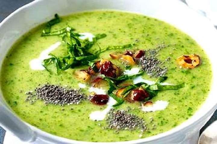 Sopa de Brócolis com Espinafre